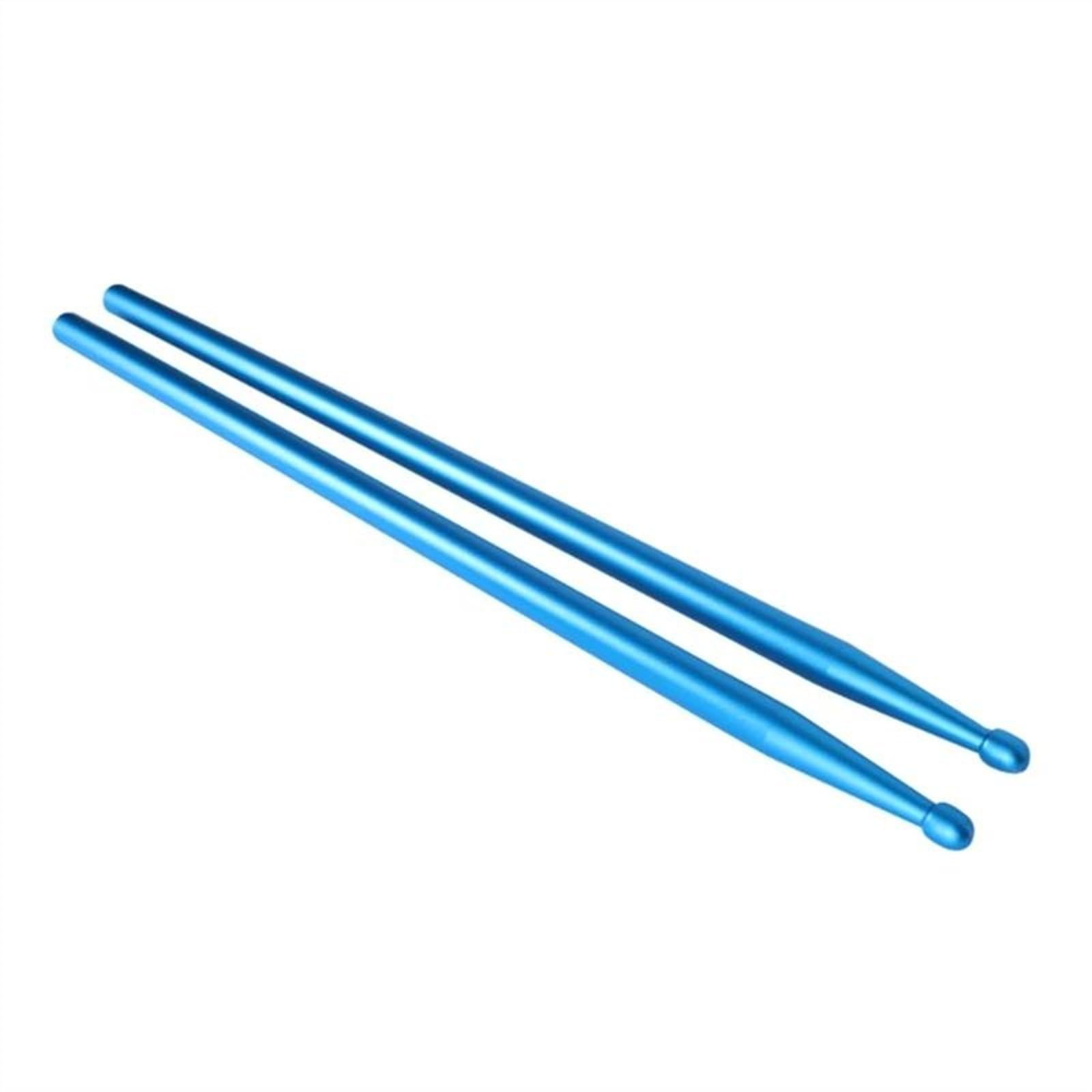 1 Paar Rutschfeste, Langlebige 5A-Drumstick-Aluminiumlegierungs-Drumstick-Percussions-Zubehör Schlagzeug Sticks Set (Color : A)