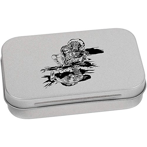 95mm 'Creepy Steampunk People' Metal Hinged Tin/Storage Box (TT00068183)