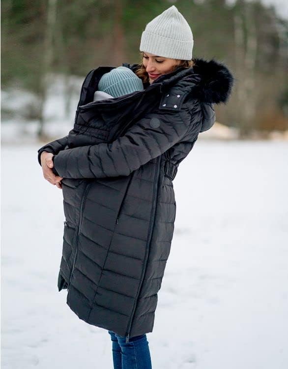 Milk tea ママコート ブラック milk teaマタニティ 5WAY ダウンコート