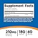 Nutricost Magnesium Glycinate Capsules (180 Capsules, 210 mg Per Serving) - Magnesium Glycinate Supplement for Gentle Absorption