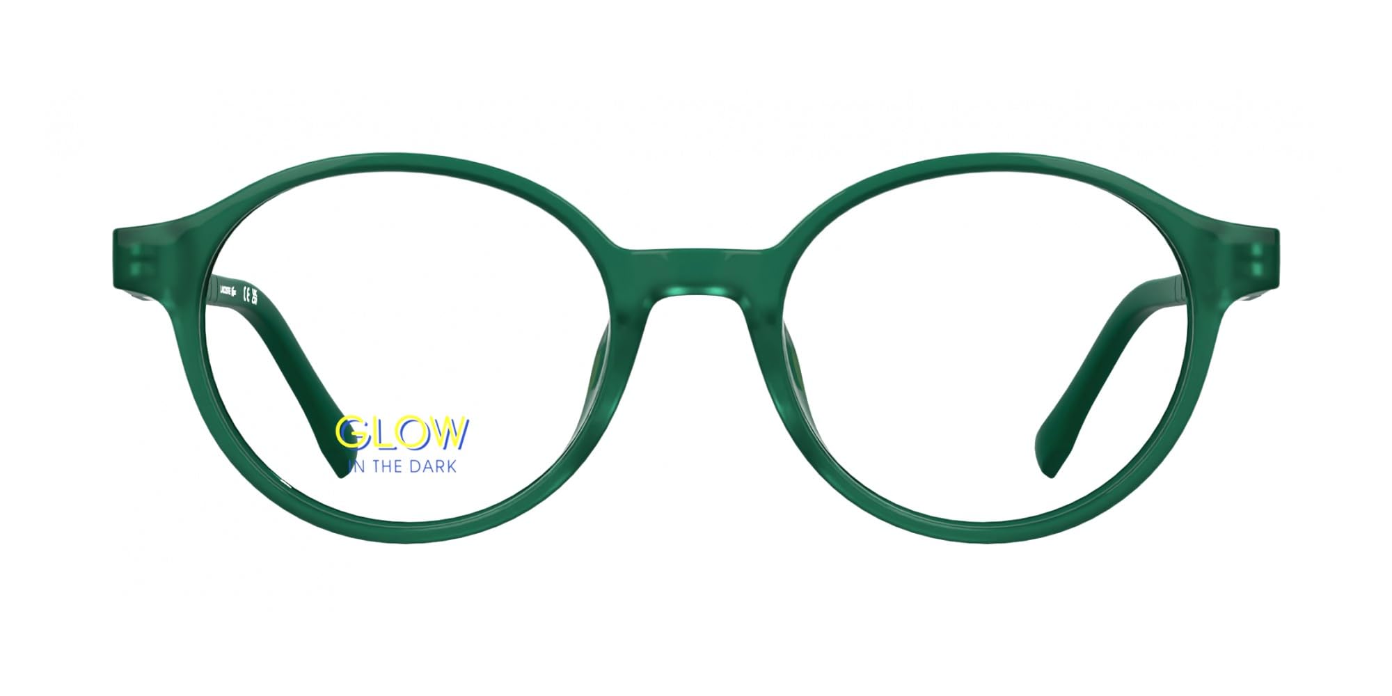 Lacoste L3668 315 PRZEZROCZYSTY ZIELONY LUMI 44/16/130 Ramka na okulary dla dzieci