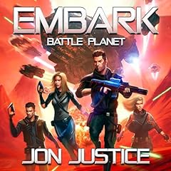 Battle Planet Audiolibro Por Jon Justice arte de portada