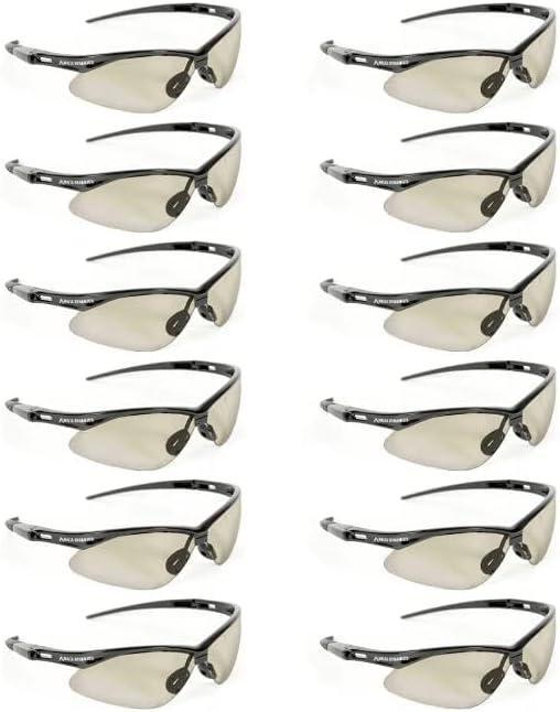 Malta Dynamics APEX Safety Glasses – Anti Scratch and Anti Fog Protection, Construction Safety Glasses for Men and Women, ISEA & ANSI Z87 Compliant (Indoor/Outdoor, 12 Pairs) - Image 2