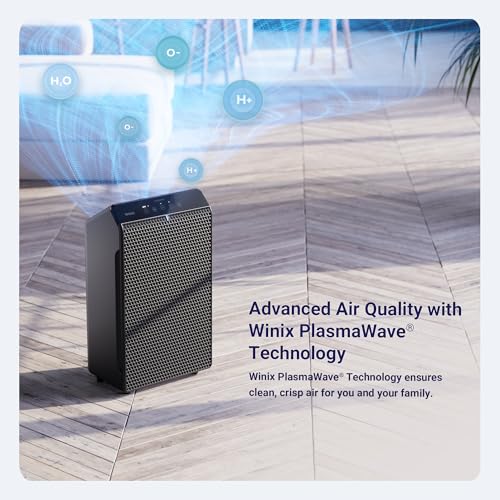 WINIX 5520 Air Purifier for Home Large Room Up to 1882 Ft² in 1 Hr With Air Quality Monitor, True HEPA, High Deodorization Carbon Filter and Auto Mode, Captures Pet Allergies, Smoke, Dust. - Image 8