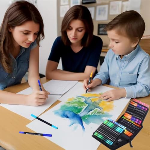 BEMAYSZ Dual Tip Colouring Pens