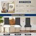 Fafua Chair Covers, Stretch Kitchen Dining Room Chair Covers Set of 6, Removable Washable Dining Chair Slipcovers for Home, Hotel, Banquet