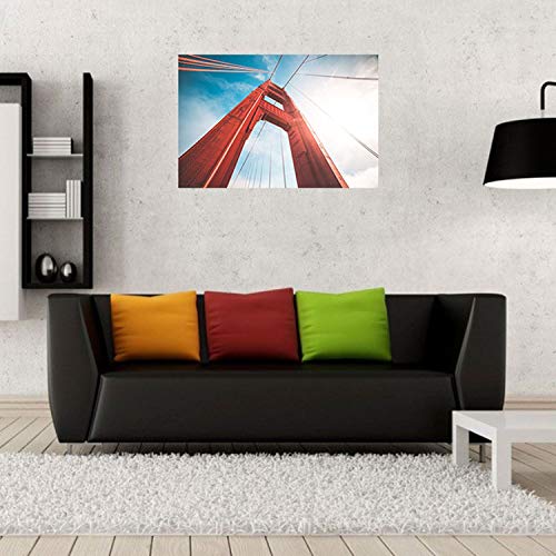 Affiche Golden Gate d'exception grand format poster perspective USA - 2
