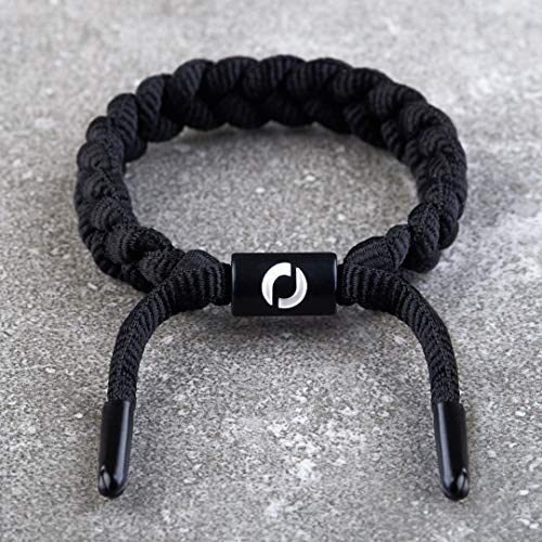 Black Paracord Bracelet For Men | Adjustable Gift For Him | Black Clasp Color 1 #TOP1