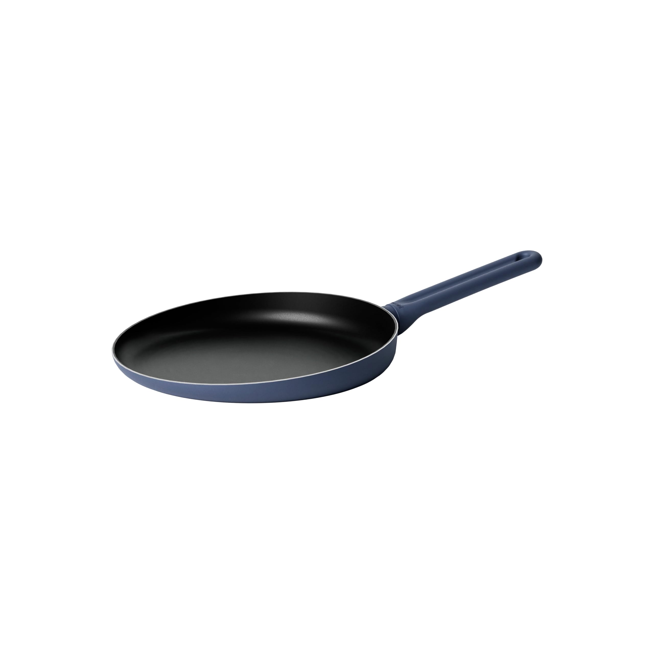 Crêpière 28 cm aluminium recyclé Guzzini Cook&Color bleu sans PFAS