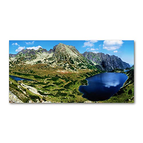 Crédence de cuisine en verre trempé haut de gamme 120x60cm motif paysage