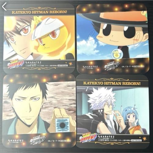 家庭教師ヒットマンREBORN コースター 4枚