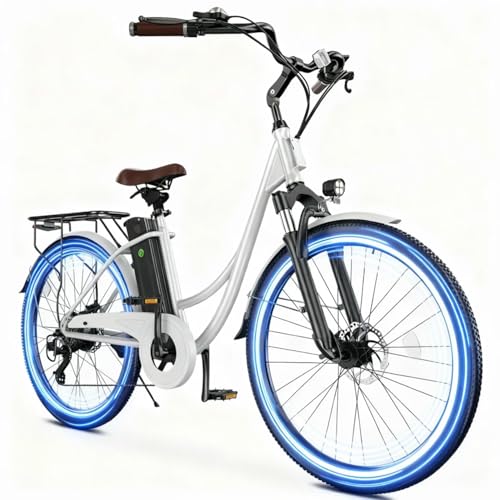 AYOLNY Electric Bike 26' Cruiser Bike Peak 750W...