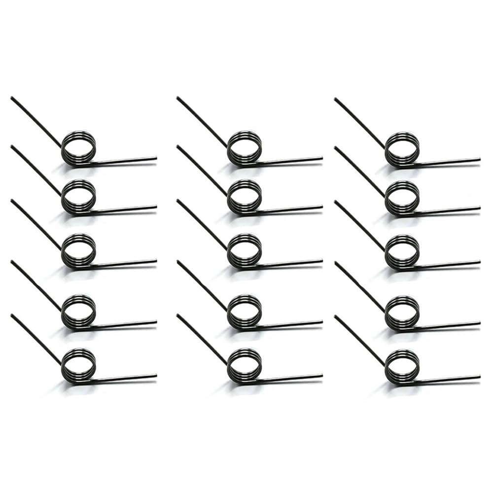 15pcs Torsion Springs 60 Degrees V-Shaped Torsional Spring, Wire Diameter 1.2mm Small Torsion Springs Kit for Home Repair & DIY Project (Style : 60 Degrees, Size : 1.2mm x 10mm x 3laps) — Amazon image 7