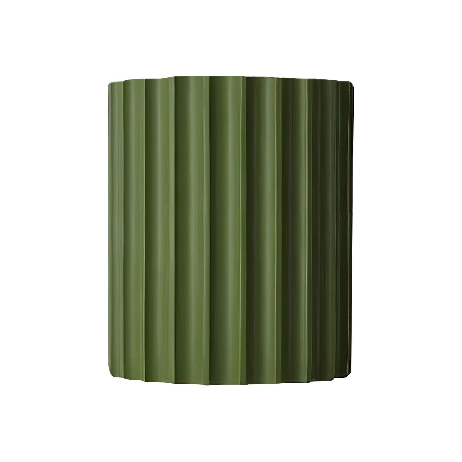 predolo Wall Lights Light Fixture Simple Bedside Lamp Wall Lighting Resin LED Wall Lamp Wall Sconce for Balcony Office Bedroom Porch Bedside, Green