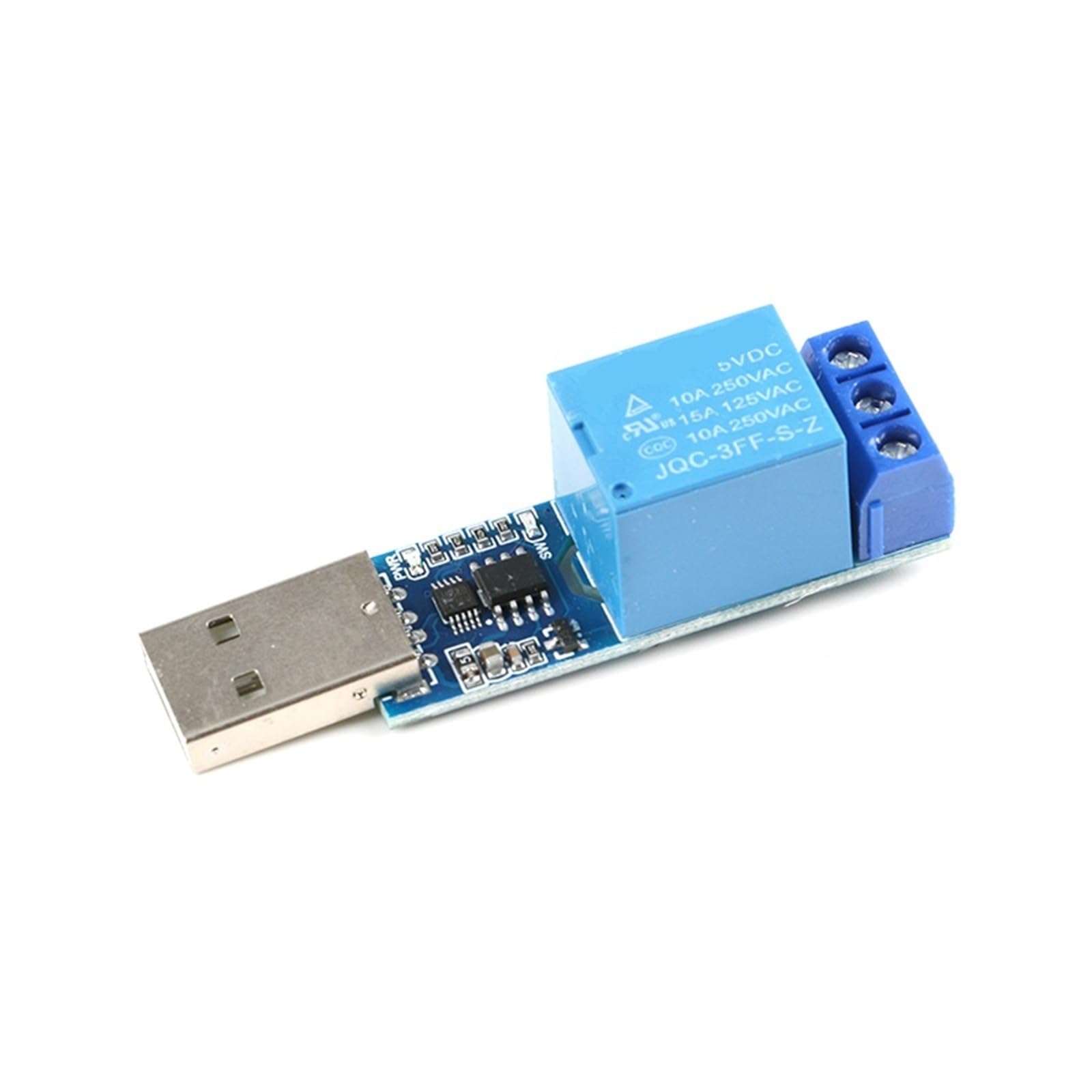 Módulo relé USB LCUS-1 de 5V soluciona fallos de control con SRD-05VDC-SL-C 10A 6