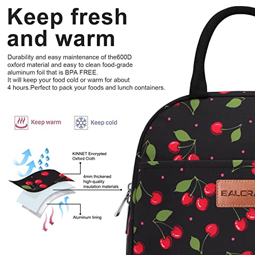 image for BALORAY Lunch Bag for Women Men Insulated Lunch Box for Adult Reusable