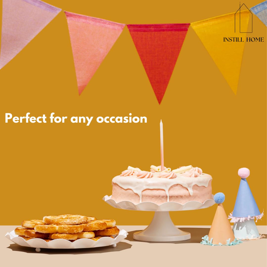 Set di 5 espositori in metallo per dessert, eleganti alzate per torte, cupcake e vassoi da portata, design versatile per feste di compleanno, buffet di nozze, addio al nubilato o baby