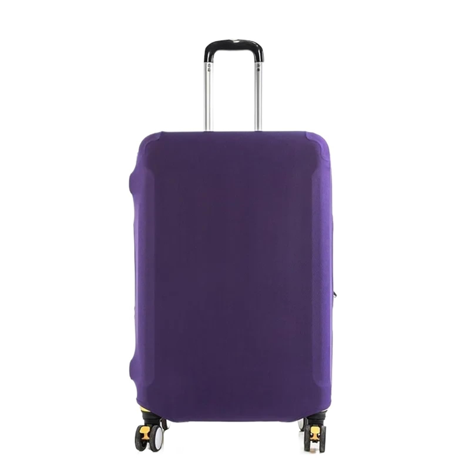 2 pezzi di copertura for bagagli in tessuto elasticizzato protezione for valigia antipolvere for adatta for organizzatore viaggi for valigie Per Valigie(Purple,L(26-28inch))