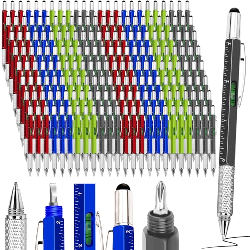Stylo 6 en 1 avec tournevis et règle pour éviter d'égarer ses outils