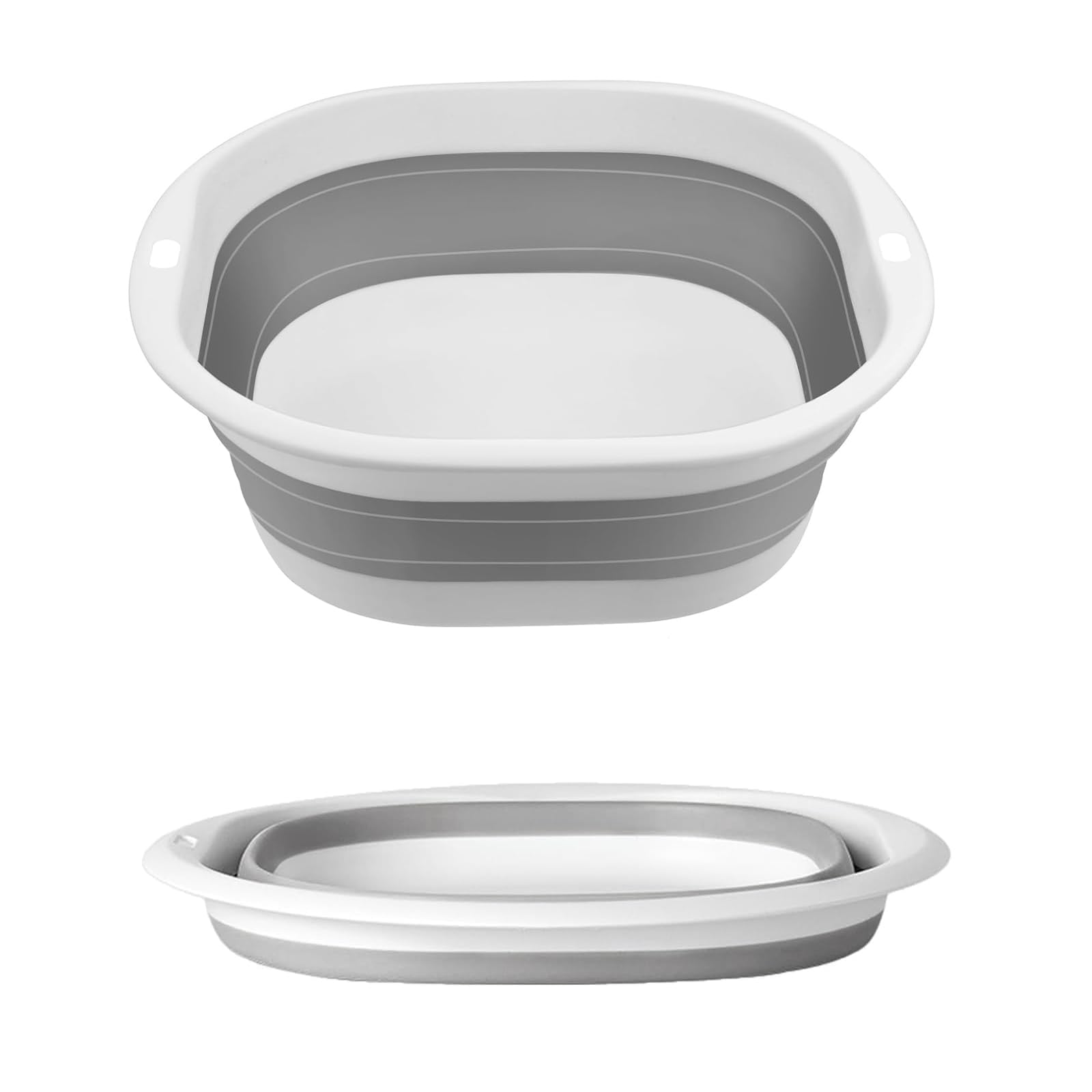 Amazon｜kasanidika 折りたたみ 洗面器 たらい 【4L 耐熱120 PP TPR