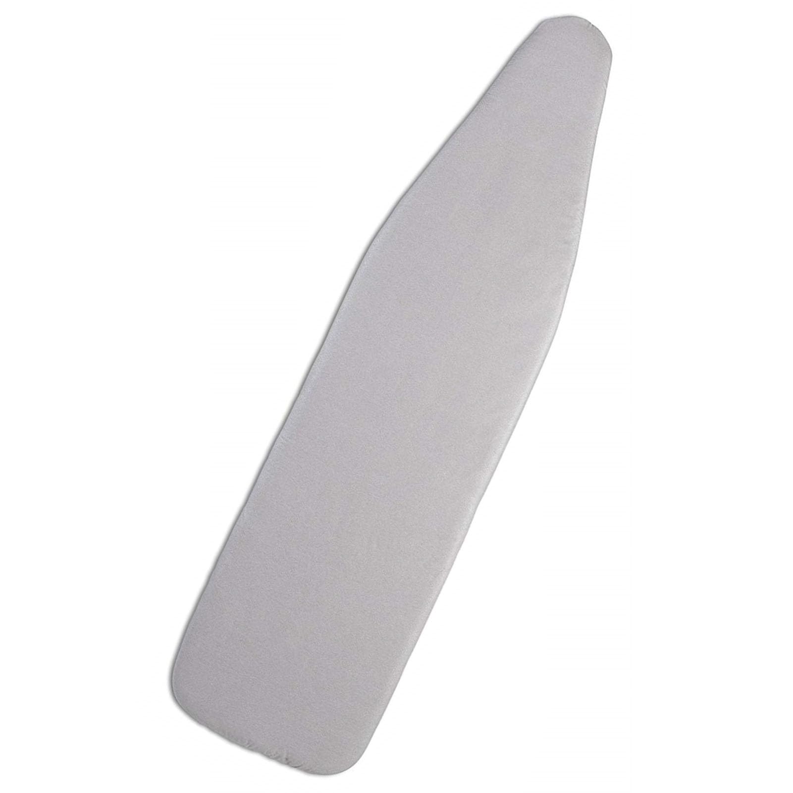 Funda para tabla de planchar de algodón de alta calidad, resistente a las quemaduras, acolchado con revestimiento plateado, borde elástico para una fácil instalación y planchado sin esfuerzo (147 x 48