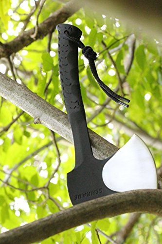 Schrade-SCAXE10-111in-Full-Tang-Hatchet-with-36in-Stainless-Steel-Blade-and-TPR-Handle-for-Outdoor-Survival-Camping-and-Everyday-Tasks-Black