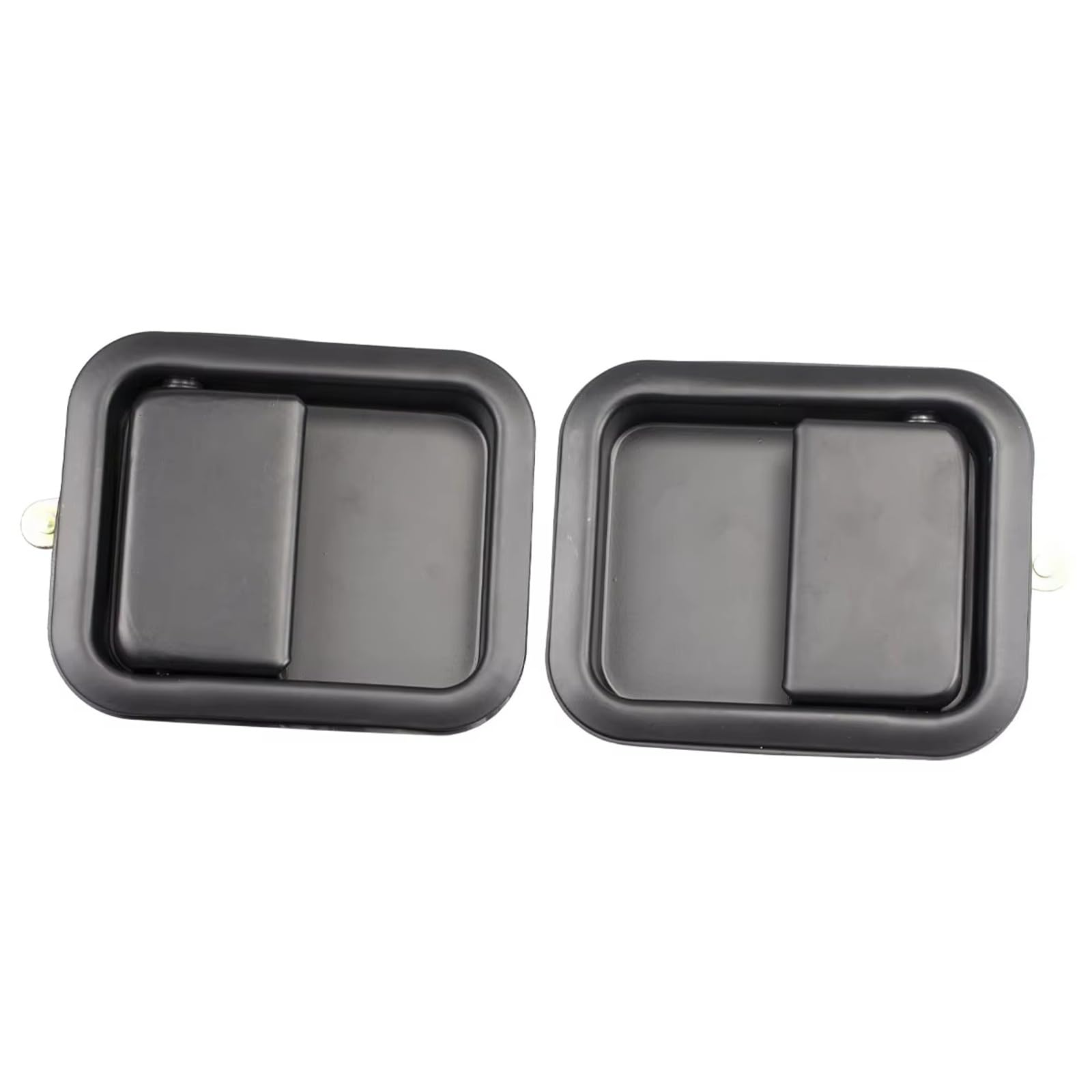 Qjahxkf One Color Replacement Exterior Door Handles Car Exterior Door Handle Kit 55176382Ae, 55176383Ae For Jeep For Wrangler 1987-2006 For Cj 1976-1986 Outer Handle