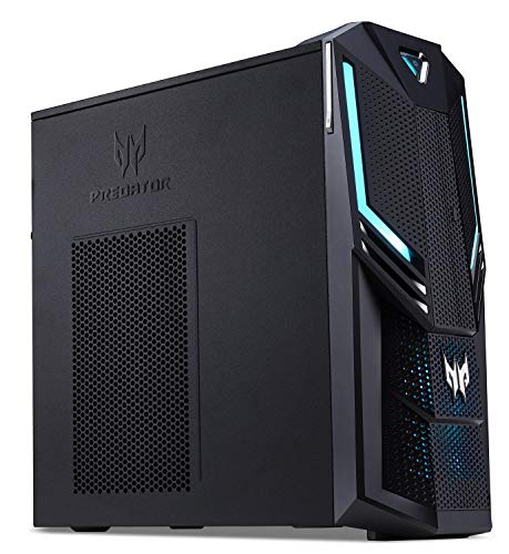 Acer Predator Orion 3000 Desktop, 9th Gen Intel Core i7-9700K, GeForce RTX 2080 8GB, 16GB DDR4, 256GB PCIe NVMe SSD, 1TB HDD, Win 10, PO3-600-UR20