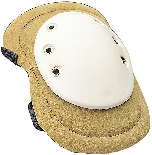 Allegro Industries 6991-01Q Welding Knee Pad with Cap, Leather, One Size, Tan