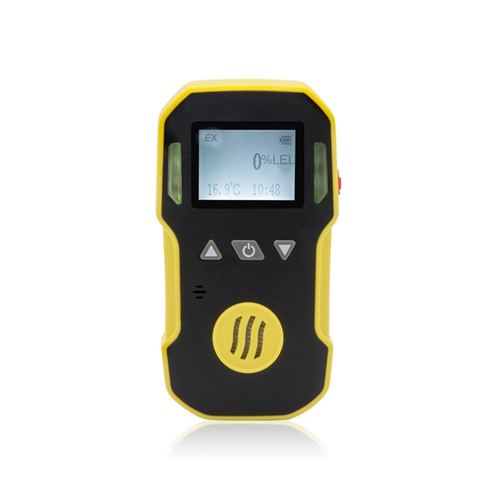 Détecteur de gaz, Alarme de gaz Naturel Portable Detetcor ABS Grip Caoutchouc Eau, poussière Anti-déflagrant Combustible Maison Industrielle