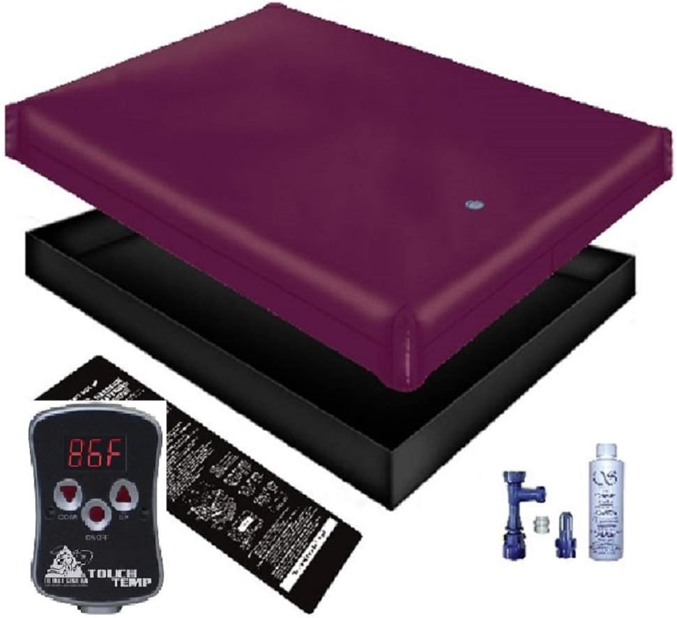 Free Flow WATERBED Mattress/Liner/Digital Heater/Fill Drain