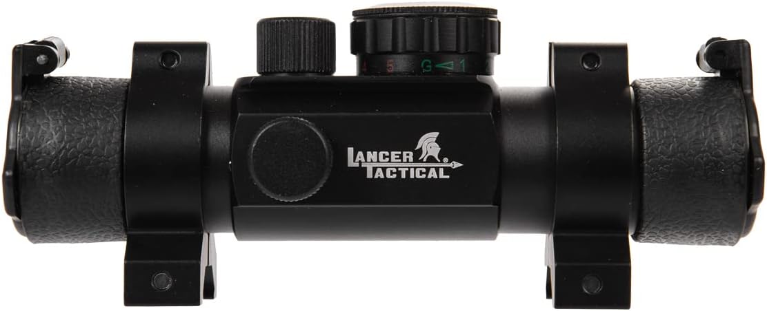Lancer Tactical CA-442B Metal 4 Pattern Reticle Airsoft Scope - Black