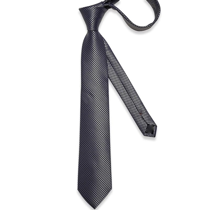 Set de corbatas para hombre de seda y poliéster miniatura 6