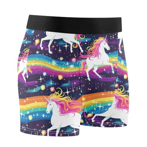 Cute Rainbow Unicorn Underwear for Men S 202a92003