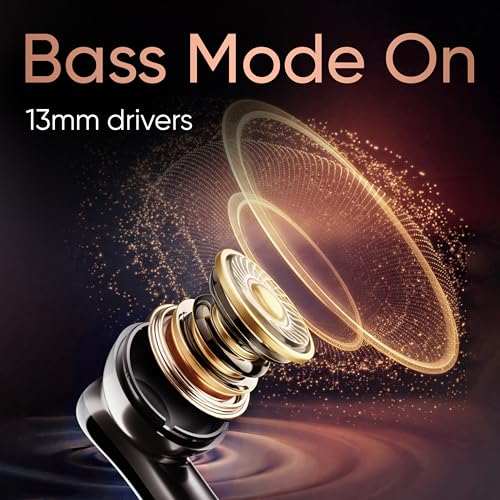 Image of Mivi SuperPods Harmony TWS Earbuds [New Launch] with 35dB Quad-mic ANC, Spatial Audio & 3D Soundstage, 65 Hours Playtime, Bluetooth v5.4, Made in India True Wireless Ear Buds