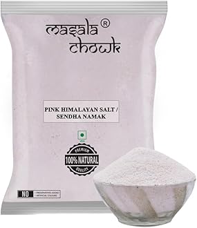Masala Chowk Popular Pink Rock Salt Powder/Sendha Namak, 50 Grams