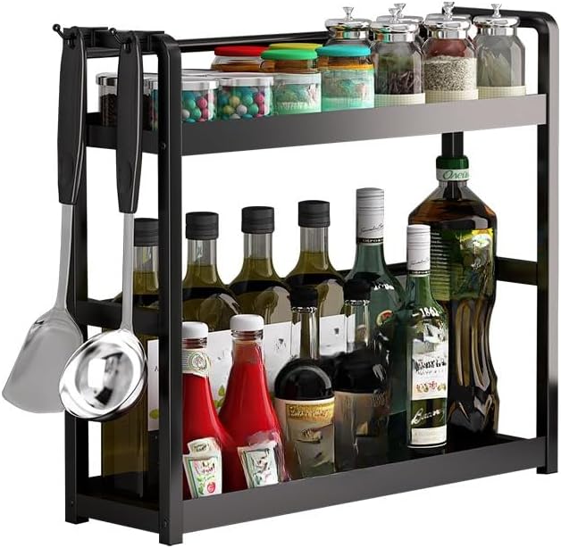 調味料ラック スリム 台所 キッチンカウンター上収納卓上 スパイス キッチン収納 調味料 収納 含めるまな板スタンド 箸立て 水切り