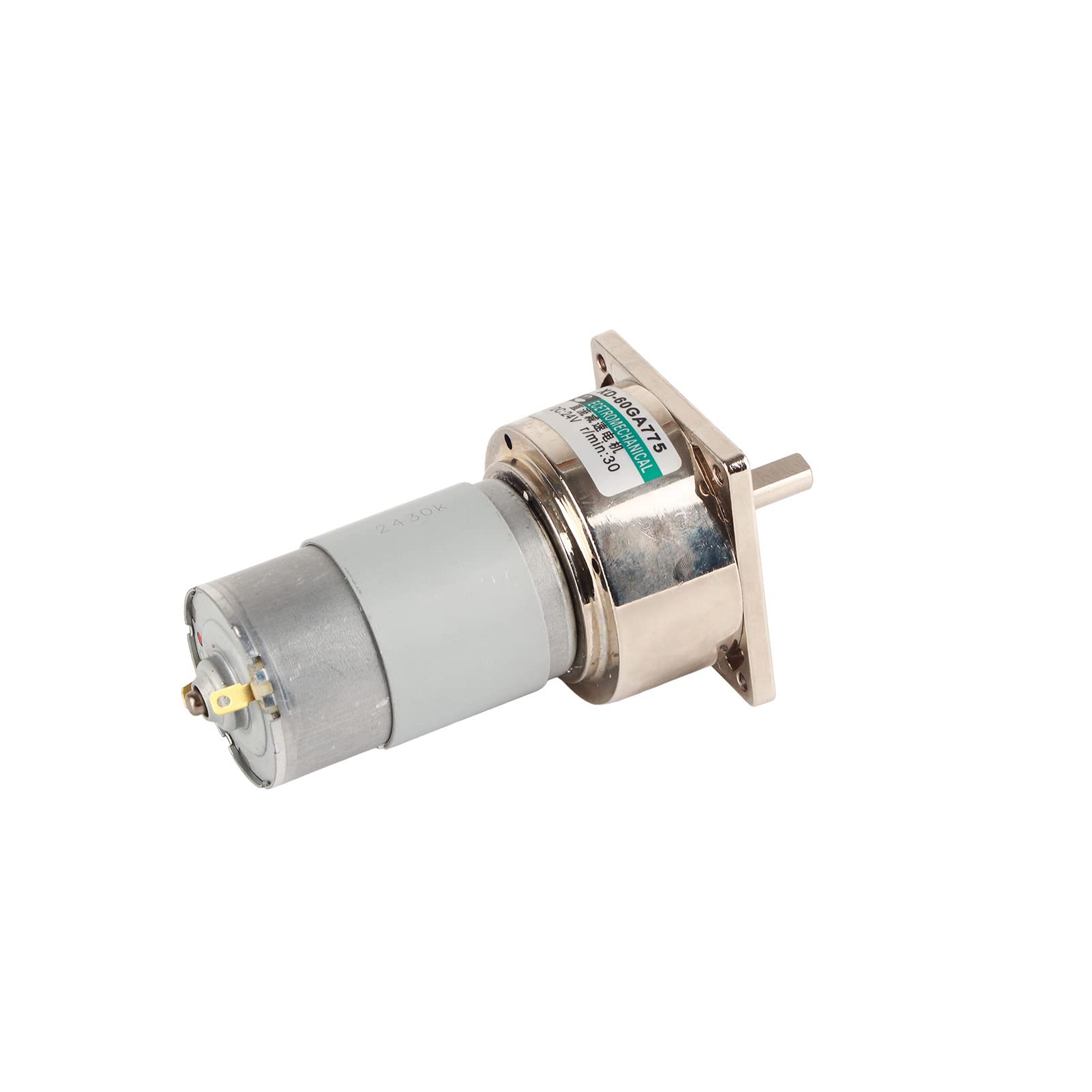 Haofy Motore DC12V/24V 35W Resistente All'usura in Senso Orario/antiorario per Modelli Aeronautici/elettronica Automobilistica (#4)