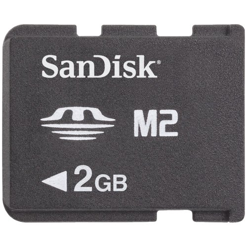 SanDisk SDMSM2-002G-A11M 2.0 GB Memory Stick Micro (Retail Package)