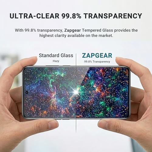 Image of Premium Tempered Glass for OnePlus 13R 5G | Edge-to-Edge Protection | 9H Hardness | Bubble-Free & Case Friendly HD Clear Screen Protector