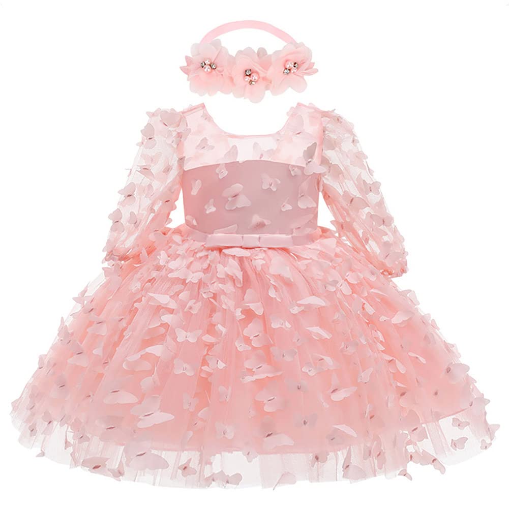Bébé Fille Petite Robes Tutu Fleur Mariage Anniversaire Cake Smash Saint-Valentin Noël Baptême Robe de soirée fête