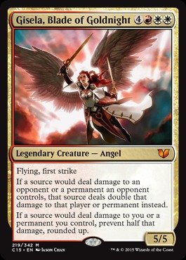 Magic The Gathering - Gisela, Blade of Goldnight (219/342) - Commander 2015