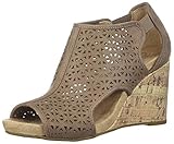 LifeStride Women's HINX 2 Wedge Sandal, Mushroom, 8.5 M US