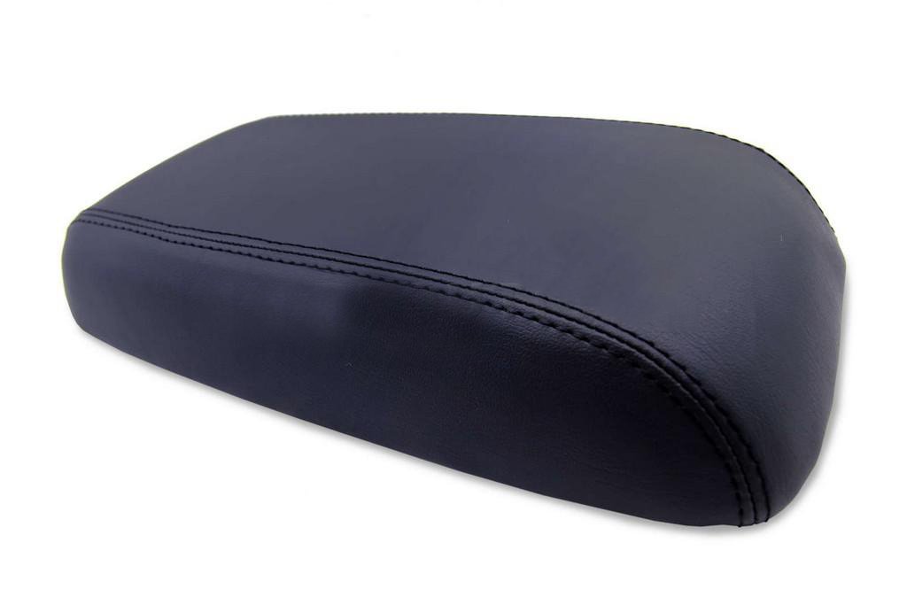 Fits 17-19 Ford Escape Vinyl Leather Console LId Armrest Cover Gray Stitch - Foto 2