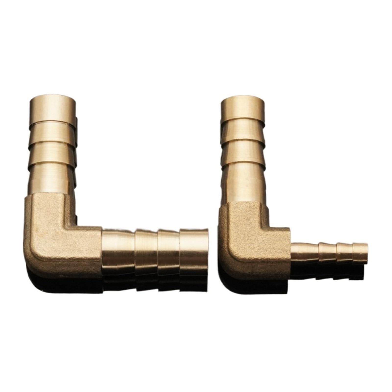 BFsaceqa 1pc Brass Hose Pipe Fitting Coupling Elbow Equal Reducing Barb 4mm-25mm Copper Barbed Coupler Tube Connector Adapter(OD 14mm)