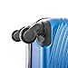 DUKAP INCEPTION Luggage with Spinner Wheels | Durable Lightweight Hardside Suitcase, Travel Bag with Handle and Trolley, 24-Inch Medium Checked Luggage | Blue
