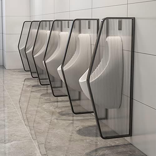 Urinal Divider Screen Privacy Partition for Restrooms Adjustable Urinal Privacy Panel Bathroom Urinal Separation Screen Urinal Stall Divider for Enhanced Privacy