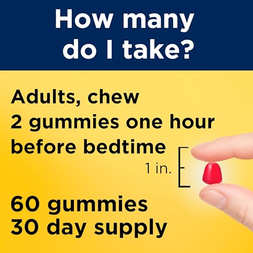 Nature Made Melatonin 10mg Gummies, Maximum Strength, 60 Count, Sleep Aid - image 4
