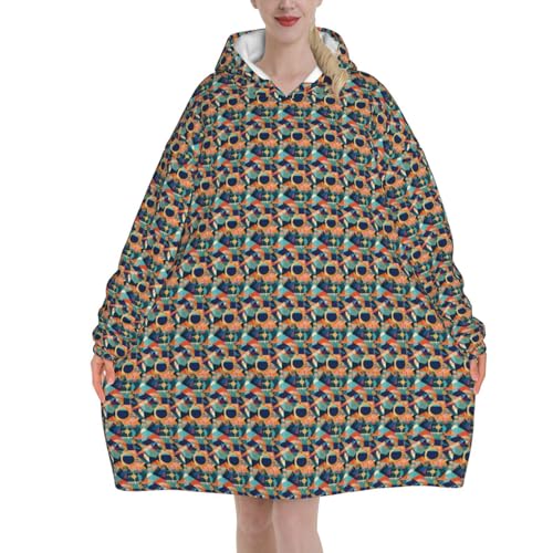 Couverture surdimensionnée chaude contre le froid hivernal adulte