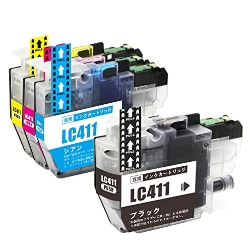 BROTHER LC411-4PK インクカートリッジ １２本 激安価格 LC411-4PK 4色パック ブラザー brother 純正インク